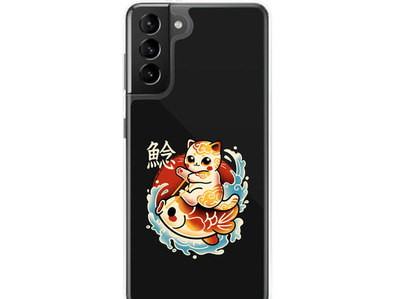 Neko Koi Fish Red Sun