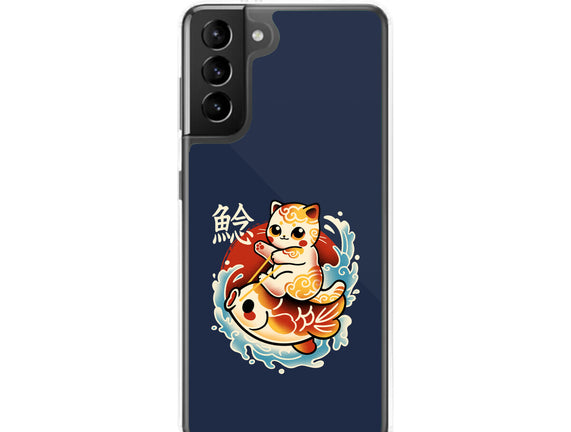 Neko Koi Fish Red Sun