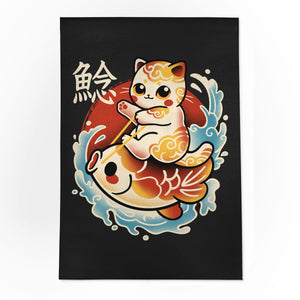 Neko Koi Fish Red Sun