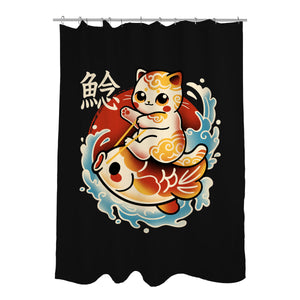 Neko Koi Fish Red Sun