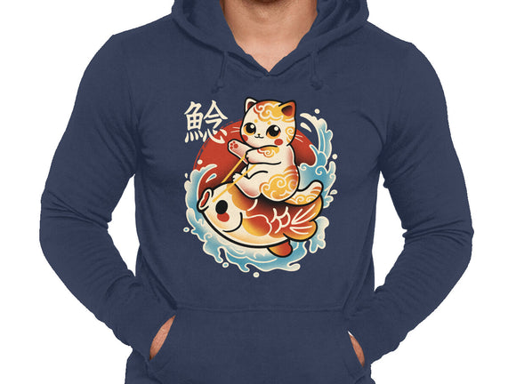 Neko Koi Fish Red Sun