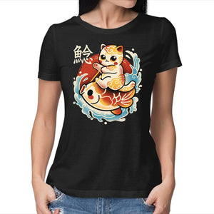 Neko Koi Fish Red Sun