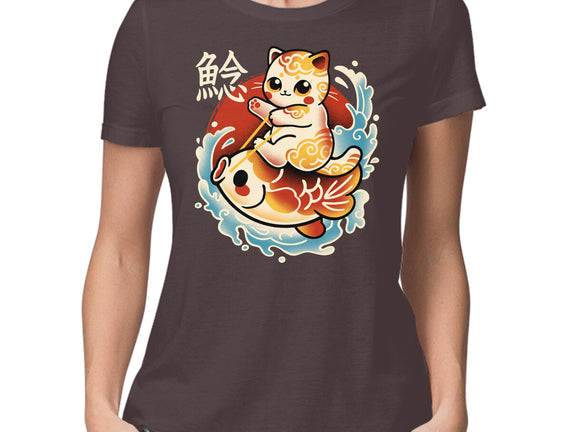 Neko Koi Fish Red Sun