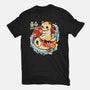 Neko Koi Fish Red Sun-Mens-Heavyweight-Tee-NemiMakeit