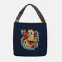 Neko Koi Fish Red Sun-None-Adjustable Tote-Bag-NemiMakeit