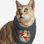 Neko Koi Fish Red Sun-Cat-Bandana-Pet Collar-NemiMakeit