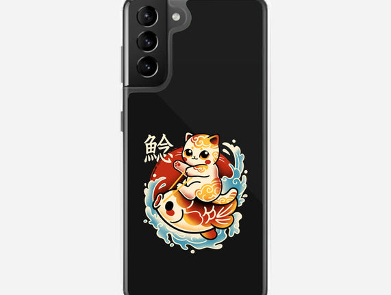 Neko Koi Fish Red Sun