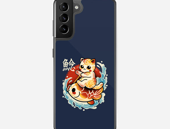 Neko Koi Fish Red Sun