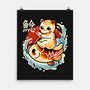 Neko Koi Fish Red Sun-None-Matte-Poster-NemiMakeit