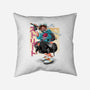 Street Samurai-None-Non-Removable Cover w Insert-Throw Pillow-Bruno Mota