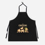 The Chickens Road-Unisex-Kitchen-Apron-Arigatees