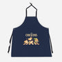 The Chickens Road-Unisex-Kitchen-Apron-Arigatees