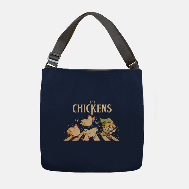 The Chickens Road-None-Adjustable Tote-Bag-Arigatees