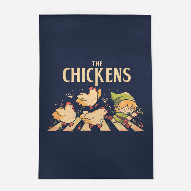 The Chickens Road-None-Indoor-Rug-Arigatees