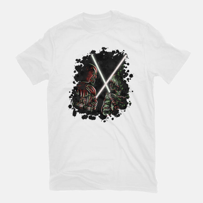 Battle Of Force-Womens-Fitted-Tee-nickzzarto