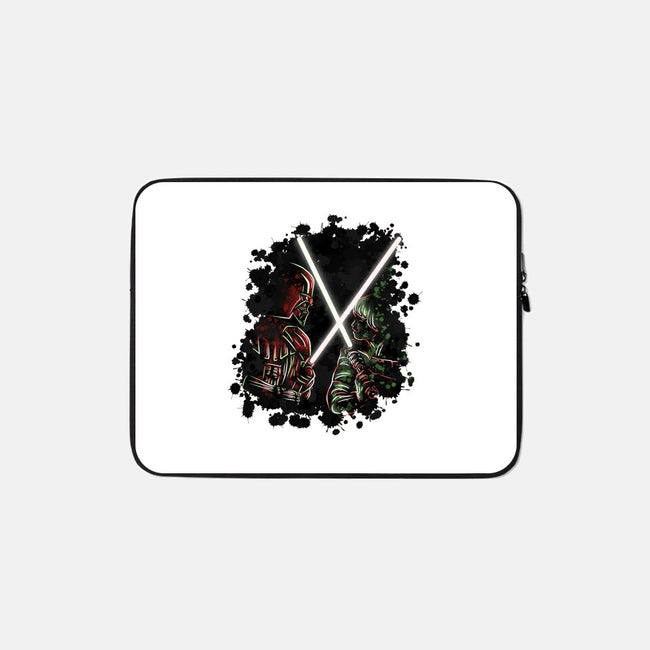 Battle Of Force-None-Zippered-Laptop Sleeve-nickzzarto