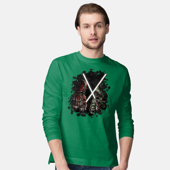 Battle Of Force-Mens-Long Sleeved-Tee-nickzzarto