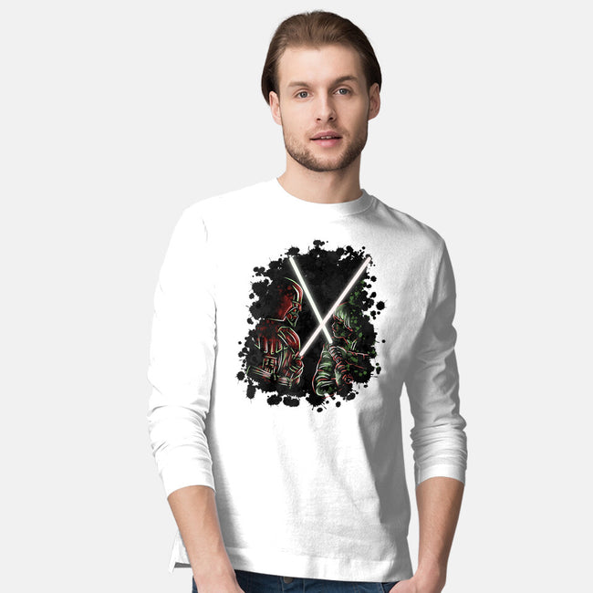 Battle Of Force-Mens-Long Sleeved-Tee-nickzzarto