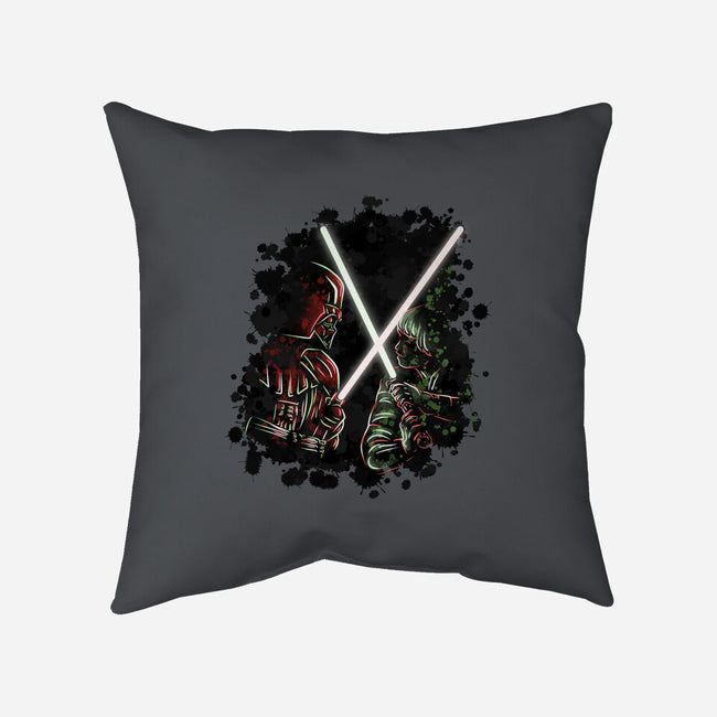 Battle Of Force-None-Removable Cover w Insert-Throw Pillow-nickzzarto