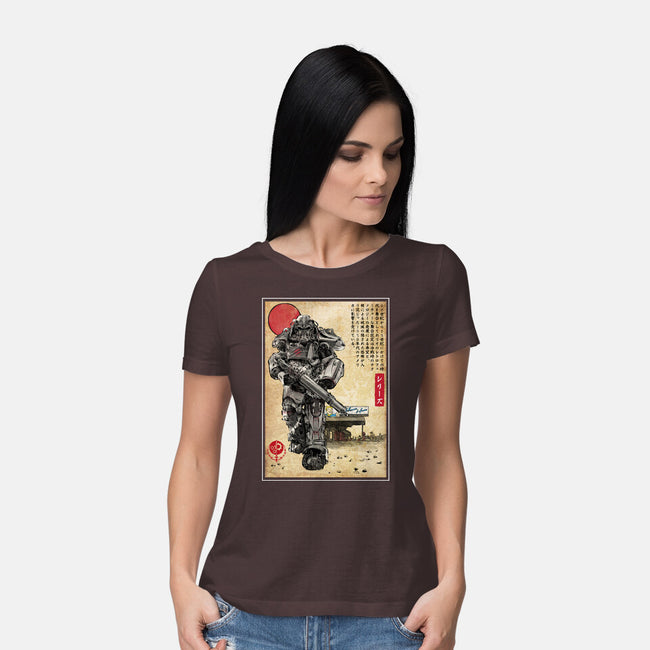 The Way Of Maximus-Womens-Basic-Tee-DrMonekers