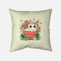 Keep Growing Cat-None-Non-Removable Cover w Insert-Throw Pillow-Ca Mask