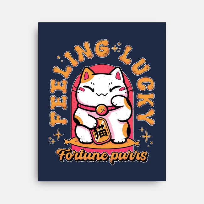 Fortune Purrs-None-Stretched-Canvas-Ca Mask