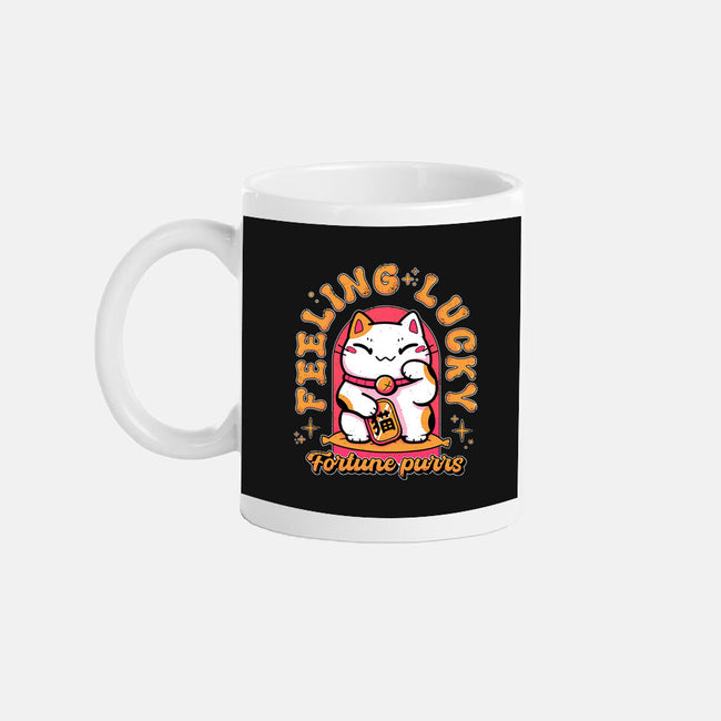 Fortune Purrs-None-Mug-Drinkware-Ca Mask