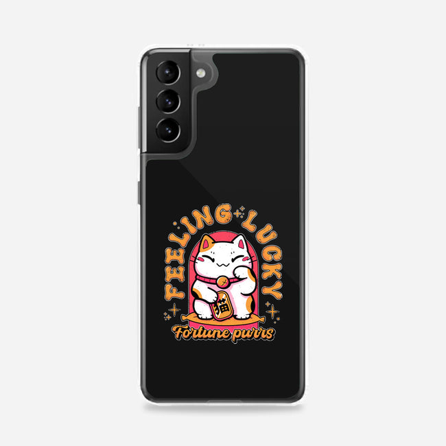 Fortune Purrs-Samsung-Snap-Phone Case-Ca Mask