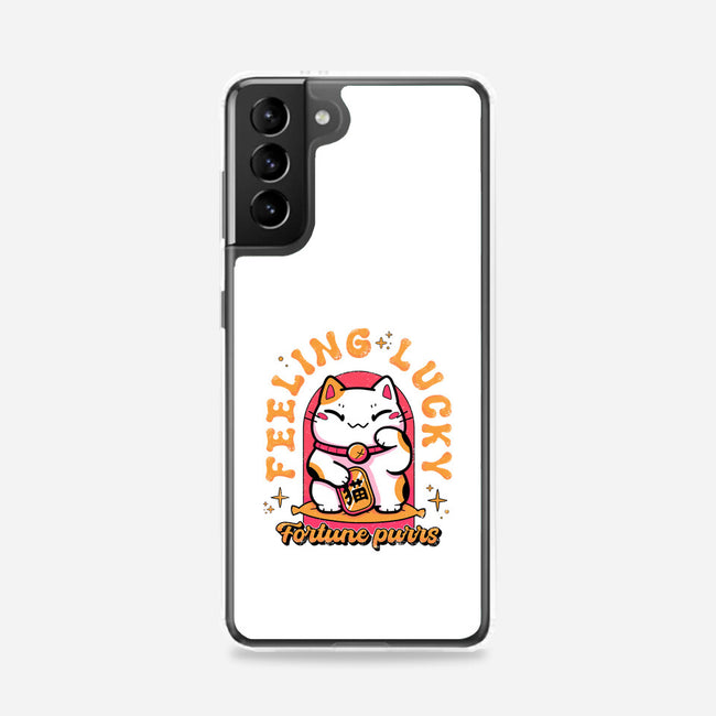 Fortune Purrs-Samsung-Snap-Phone Case-Ca Mask