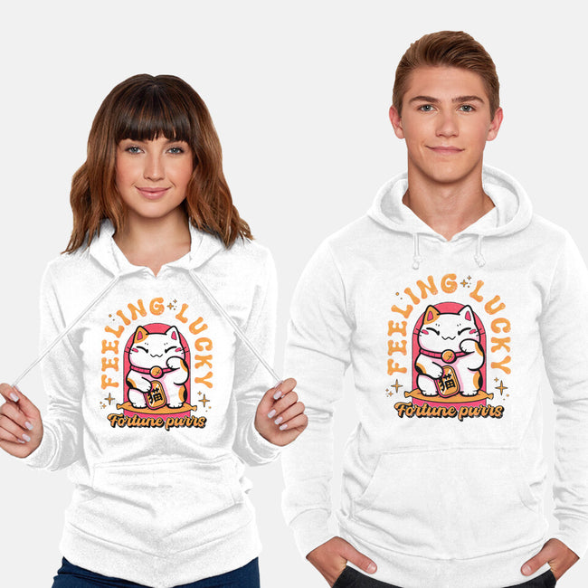 Fortune Purrs-Unisex-Pullover-Sweatshirt-Ca Mask