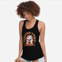 Fortune Purrs-Womens-Racerback-Tank-Ca Mask