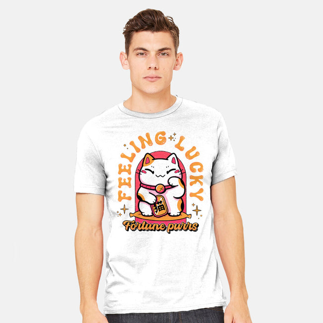 Fortune Purrs-Mens-Heavyweight-Tee-Ca Mask