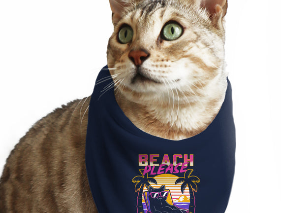 Vaporwave Summer Cat