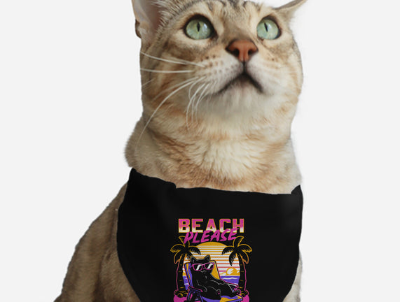 Vaporwave Summer Cat