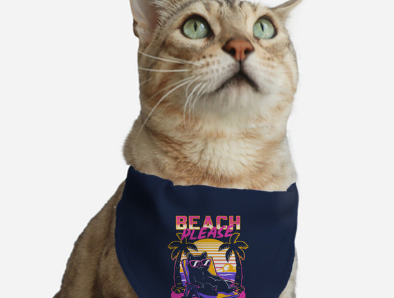 Vaporwave Summer Cat