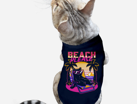 Vaporwave Summer Cat