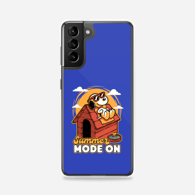 Beagle Summer Vacation-Samsung-Snap-Phone Case-Studio Mootant