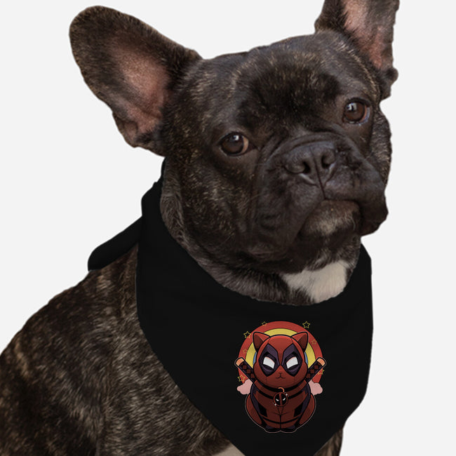 Red Cat Mutant-Dog-Bandana-Pet Collar-Astrobot Invention