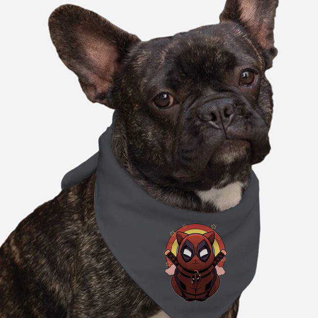 Red Cat Mutant-Dog-Bandana-Pet Collar-Astrobot Invention