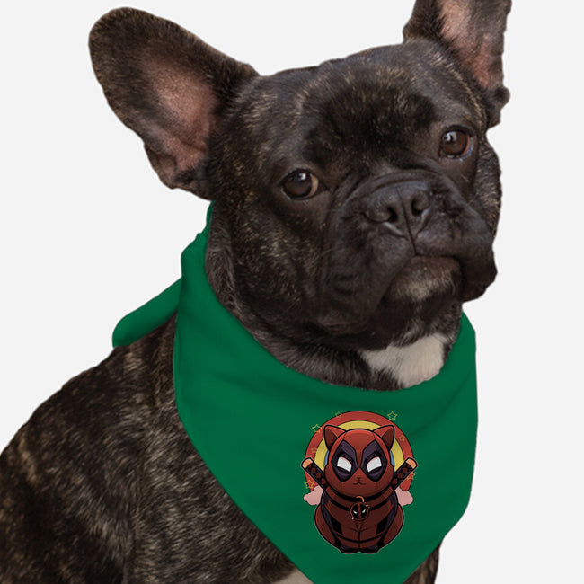 Red Cat Mutant-Dog-Bandana-Pet Collar-Astrobot Invention