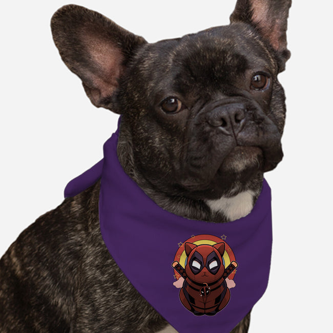 Red Cat Mutant-Dog-Bandana-Pet Collar-Astrobot Invention