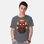 Red Cat Mutant-Mens-Basic-Tee-Astrobot Invention