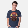 Red Cat Mutant-Mens-Basic-Tee-Astrobot Invention