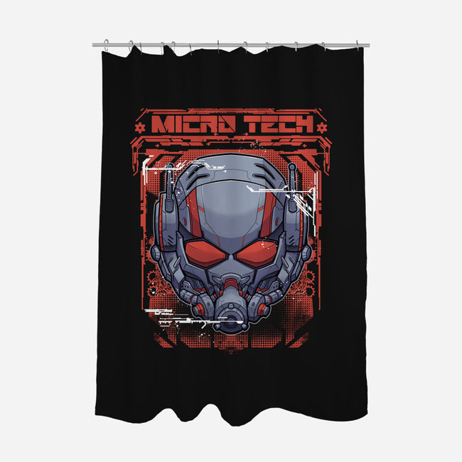 Ant Mech-None-Polyester-Shower Curtain-Astrobot Invention