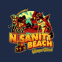 Visit N Sanity Beach-Unisex-Basic-Tee-daobiwan