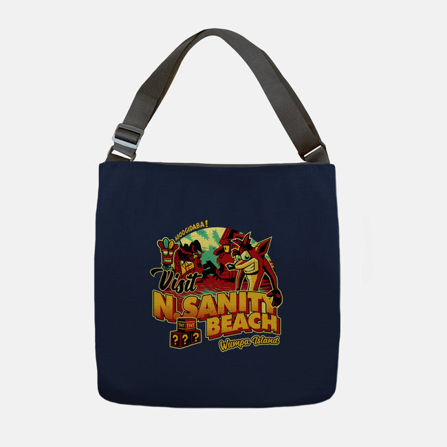 Visit N Sanity Beach-None-Adjustable Tote-Bag-daobiwan