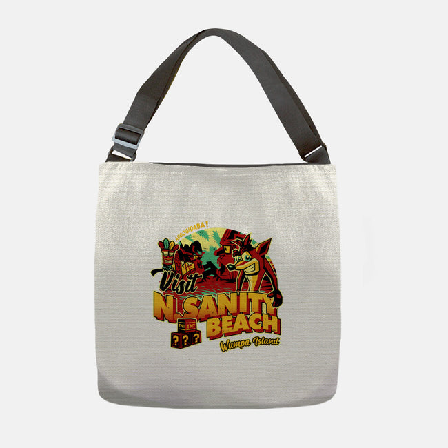 Visit N Sanity Beach-None-Adjustable Tote-Bag-daobiwan