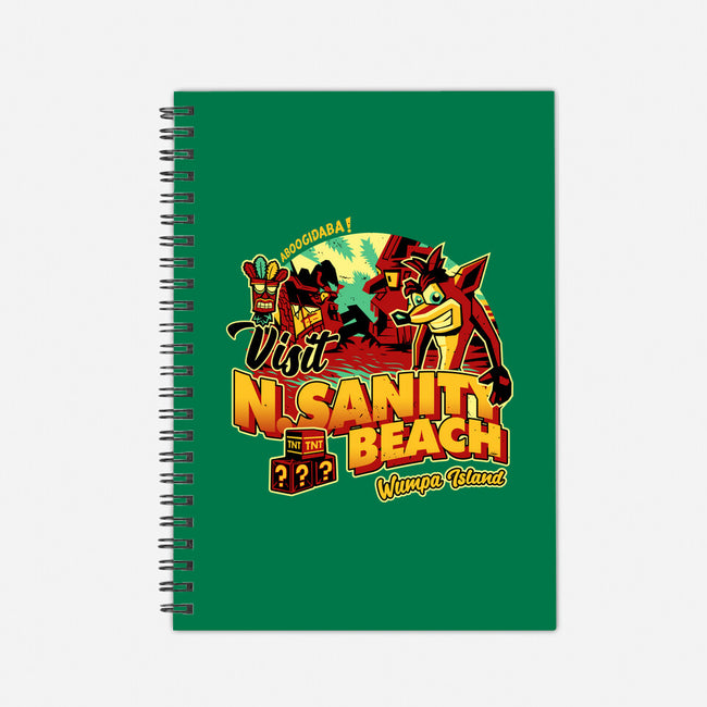 Visit N Sanity Beach-None-Dot Grid-Notebook-daobiwan