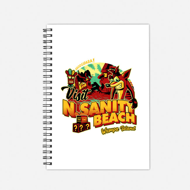 Visit N Sanity Beach-None-Dot Grid-Notebook-daobiwan