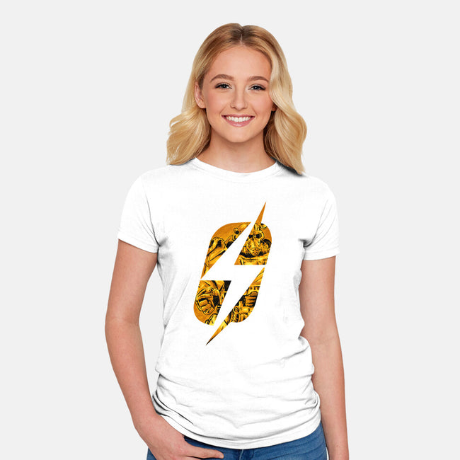 Power Armor-Womens-Fitted-Tee-spoilerinc